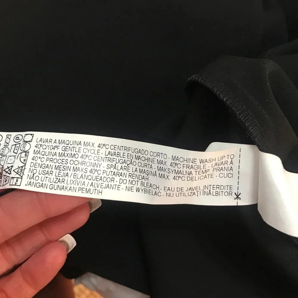 Zara Woman Jumpsuit.Black.‎ Size Small. - Picture 6 of 7